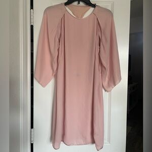 Halston Heritage Blush Pink Dress